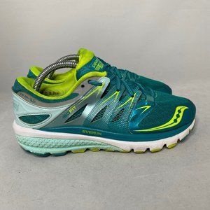 Saucony Womens Zealot ISO 2 Teal Running shoes